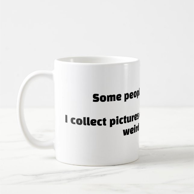 Caneca De Café Humor de Animais Divertidos (Esquerda)