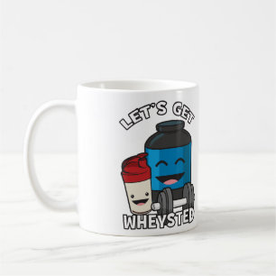 Caneca De Café Humor de Construção de Porte - Vamos Sente-Se