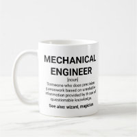 Humor de definição de engenheiro mecânico