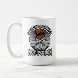 Caneca De Café Humor de Pai Imposto de Pai Garantindo que Não é V