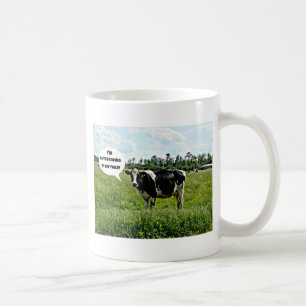 Caneca De Café Humor de Vaca