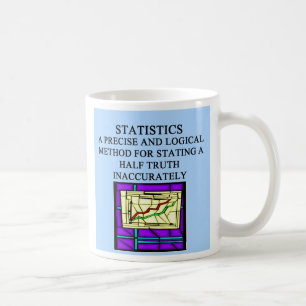 Caneca De Café Humor do estatístico das ESTATÍSTICAS, stati das