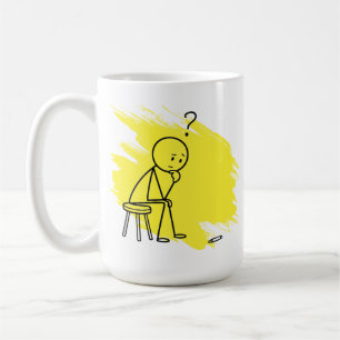 Caneca de Café Humor Dor nas Costas Condição Perso