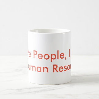 Caneca De Café Humor dos recursos humanos