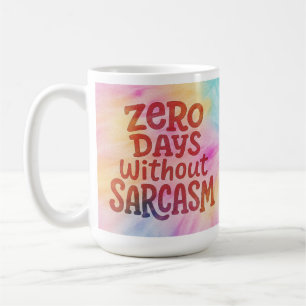 Caneca De Café Humor em Pastel Tie‑Dye