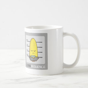 Caneca De Café Humor engraçado bonito da chalaça da conseqüên