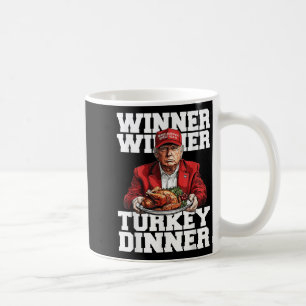 Caneca De Café Humor Engraçado Vencedor do Trump Na Turquia Janta