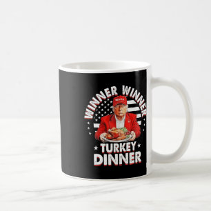 Caneca De Café Humor Engraçado Vencedor do Trump Na Turquia Janta