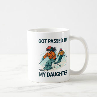Caneca De Café Humor Esportivo Familiar Eu Fui Pedalado No Esqui