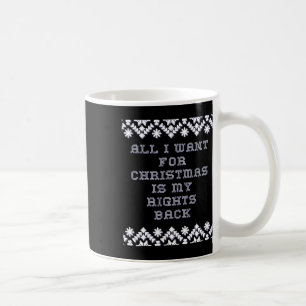 Caneca De Café Humor Político de Natal Dizia Provando Trump An
