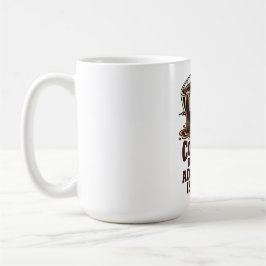 Caneca De Café Humor Relacionável de Adulto Amante de Café
