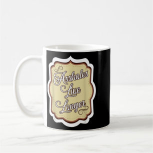 Caneca De Café Humor Sarcástico Engraçado Citação Sarcasmo Buraco