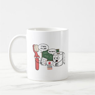 Caneca De Café Humor Sarcástico Gráfico Professor de Matemática E