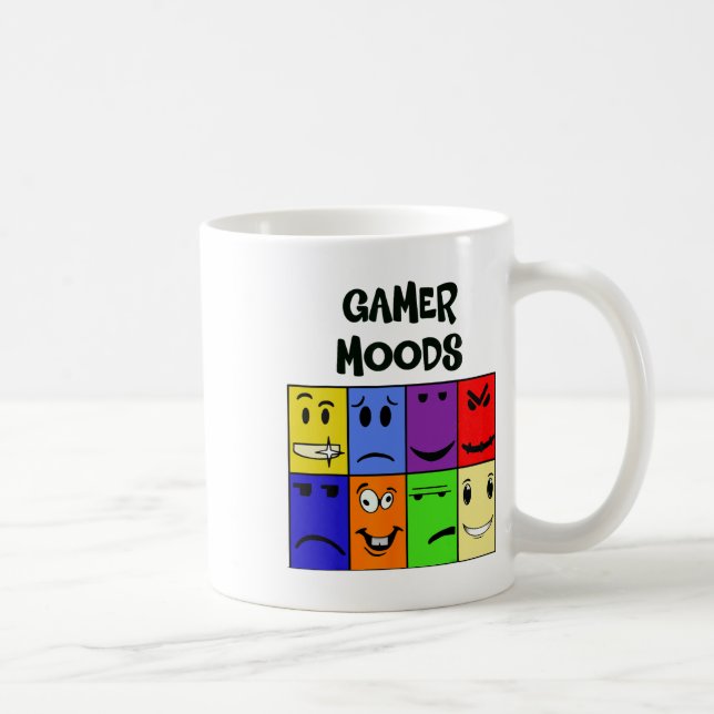 Caneca De Café Humores de Jogador  (Direita)