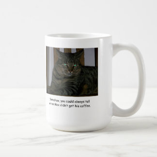 Caneca De Café Humorous Max O Café De Gato Bengala