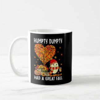 Caneca De Café Humpty Dumpty Teve Uma Queda De Excelente No outon
