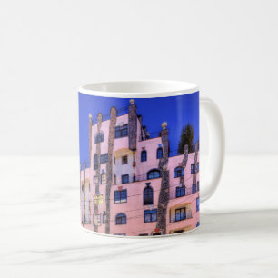Caneca De Café Hundertwasser na foto de Magdeburgo