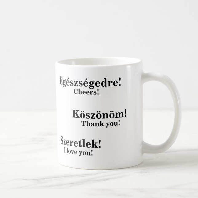 Caneca De Café Hungarian 2,0 (Direita)