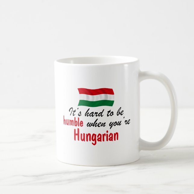 Caneca De Café Hungarian humilde (Direita)