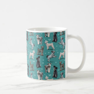 Caneca De Café Hungarian Pumi Dogs