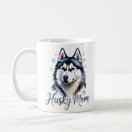 Caneca De Café husky mom siberian husky husky lover gift husky mo