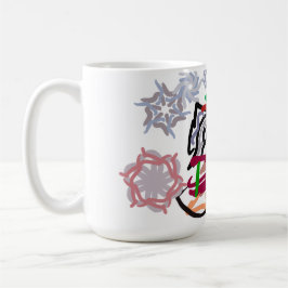 Caneca De Café Husky winter 