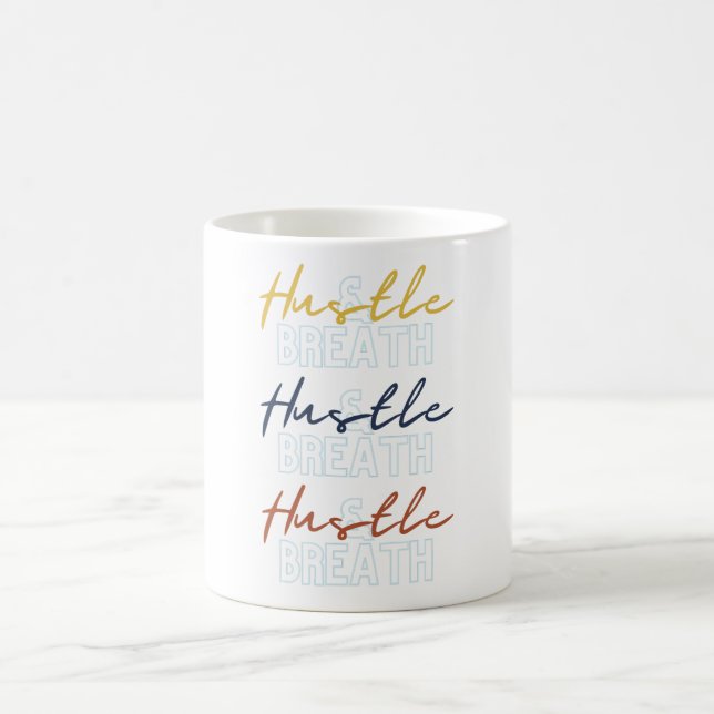 Caneca De Café Hustle & Breathe Mug (Centro)