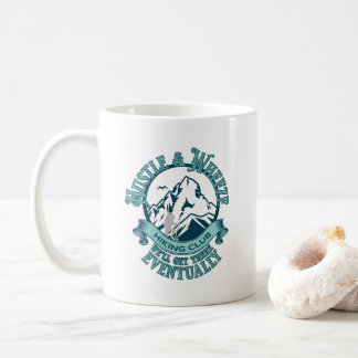 Caneca De Café Hustle & Wheeze Hiking Club