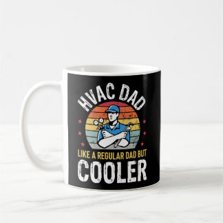 Caneca De Café Hvac Pai Mas Cooler Mens Funny Hvac Technicic Fat