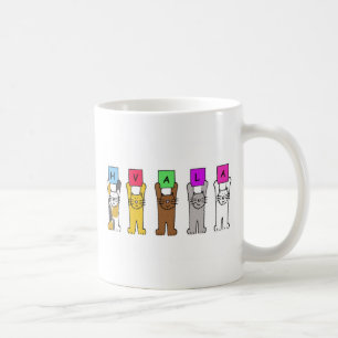 Caneca De Café Hvala agradece a sérvio, croata, bosniano,