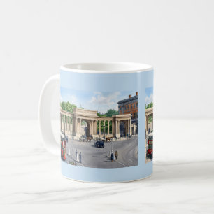 Caneca De Café Hyde Park Corner, Londres Aquarela Arte