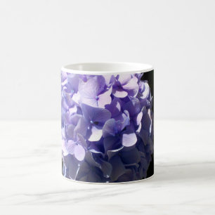 Caneca De Café Hydrangea roxa