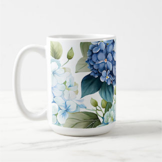 Caneca De Café Hydrangeas Mug