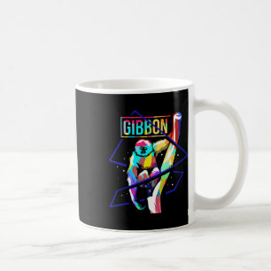 Caneca De Café Hylobatos Incríveis Menores Ape Gibbons Mo