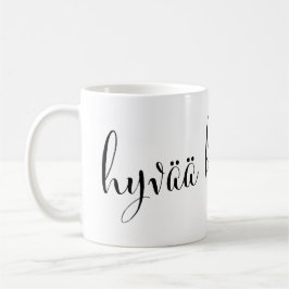 Caneca De Café Hyvää huomenta Good Morning Mug Finlandês