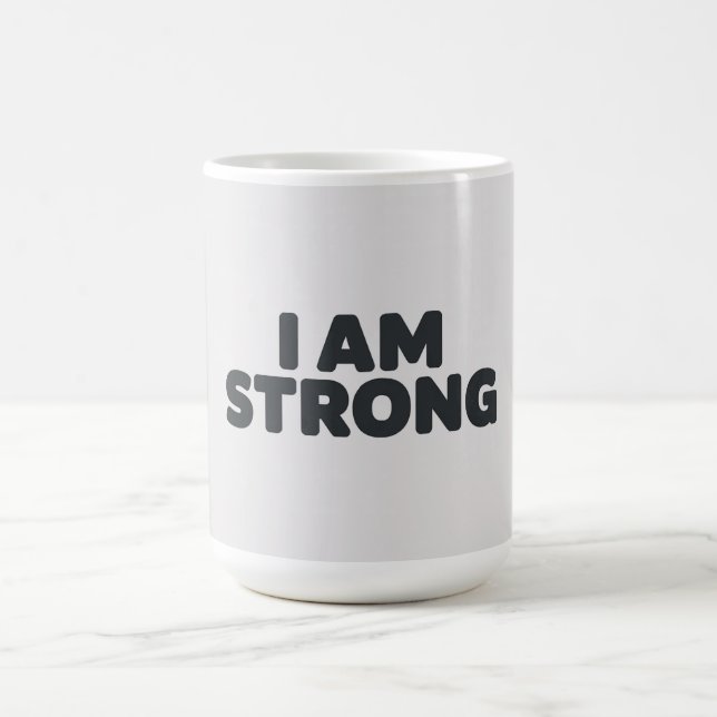 Caneca De Café I am strong (Centro)