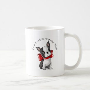 Caneca De Café *I am um cão adorável de Boston Terrier Mom*