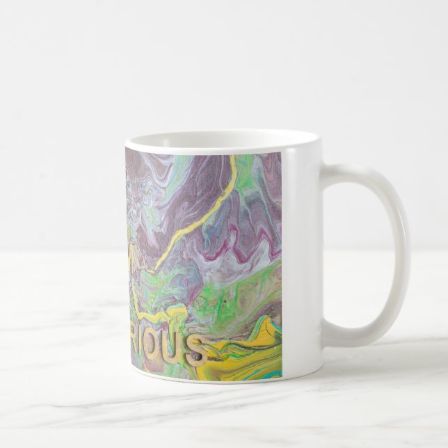 Caneca De Café "I Am Victorius", Impresso Mug (Direita)