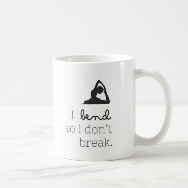 Caneca De Café I bend Yoga mug (Direita)