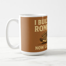 Caneca De Café I Built Rome Goat Mug