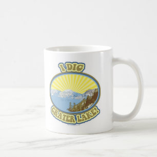 Caneca De Café I Dig Crater Lake Excelente Park Design
