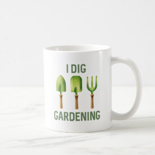 Caneca De Café I Dig Gardening