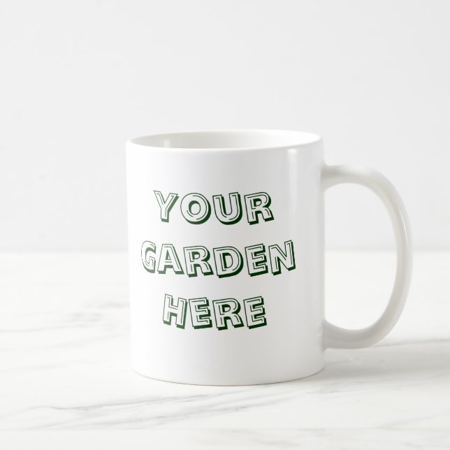 Caneca De Café I Dig Plantas Gardener Dizendo (Direita)