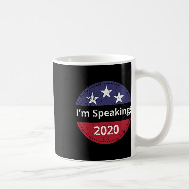 Caneca De Café I&#';Estou Falando Biden Harris Debate 2020 (Direita)