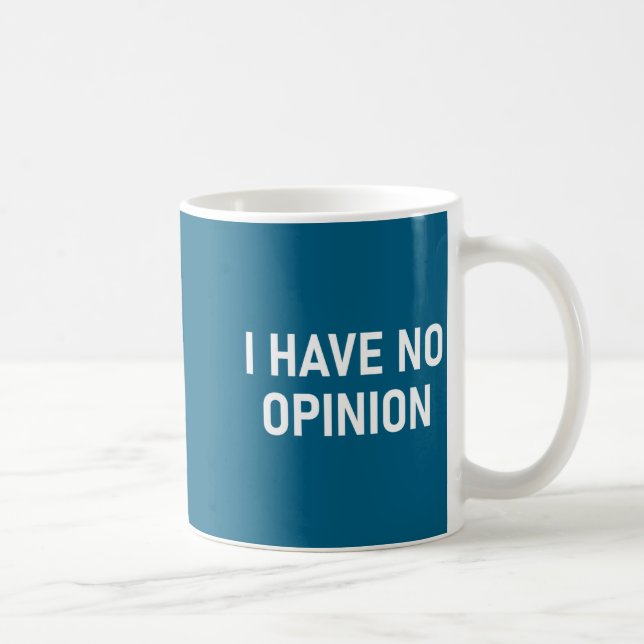 Caneca De Café I Have No Onion, Funny, Joke, Sarcastic, Family  (Direita)