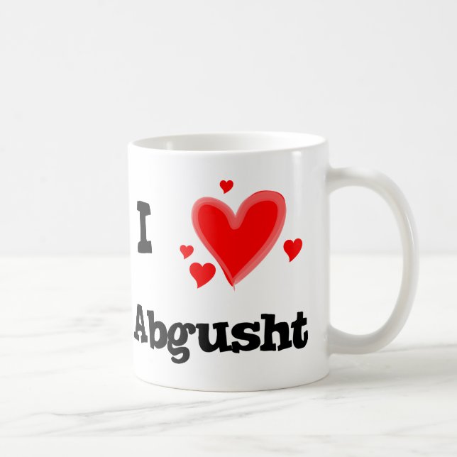 Caneca De Café I Heart Abgusht Persa Soup Beef (Direita)
