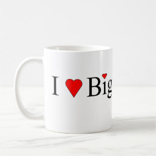 Caneca De Café I Heart Big Pai