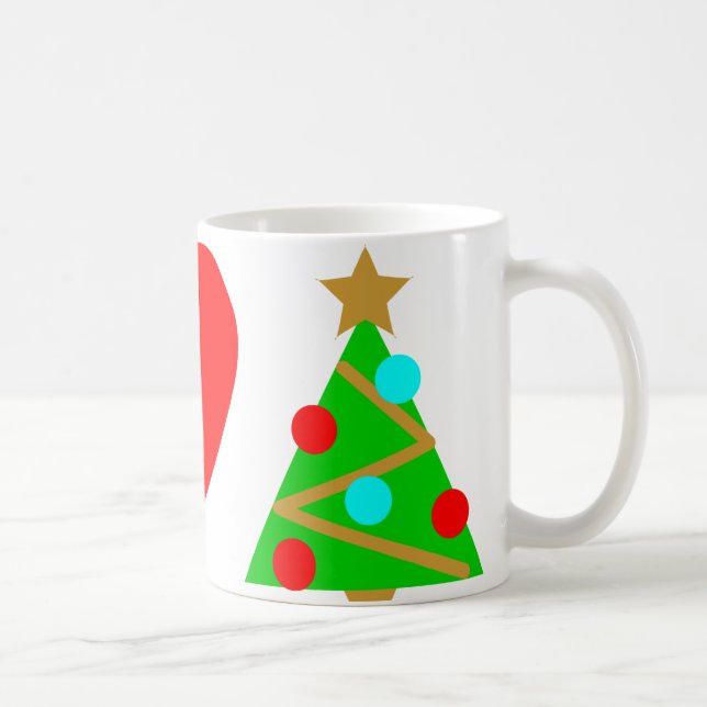 Caneca De Café I Heart Christmas Mug (Direita)
