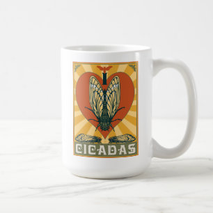 Caneca De Café I Heart Cicadas