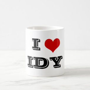 Caneca De Café I Heart IDY Coffee Mug
